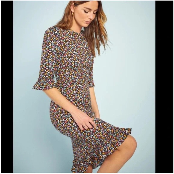 Reformation Hansel Dress in Nolita Print - Picture 1 of 6